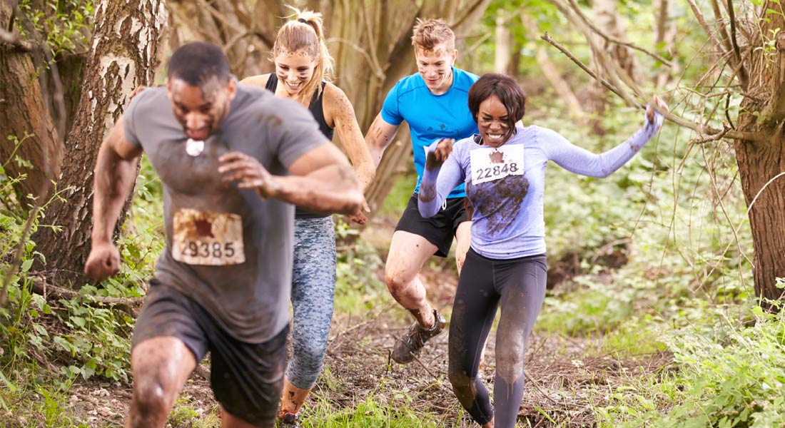 Train for mud runs to avoid injuries